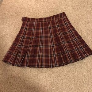 Plaid Forever 21 Tennis Skirt